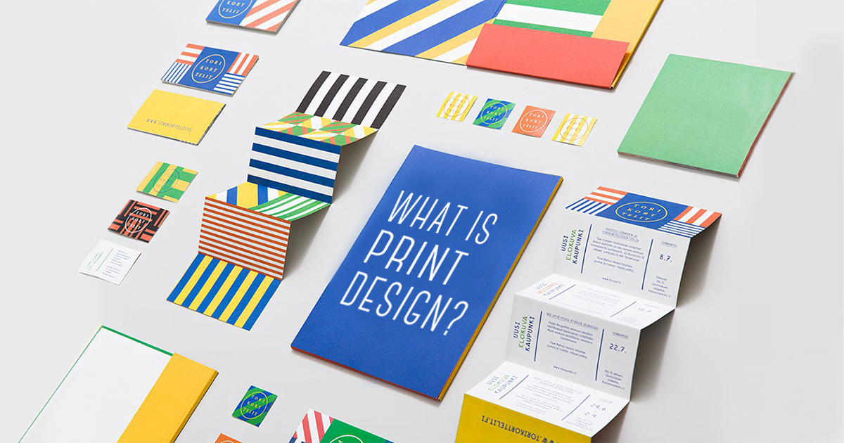 What is print design?