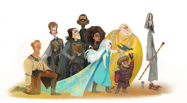 Game Of Thrones Caricatures By Tata Che