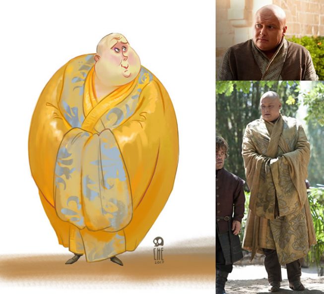 Game of Thrones Caricatures by Tata Che