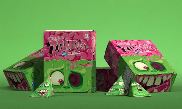 Halloween packaging design